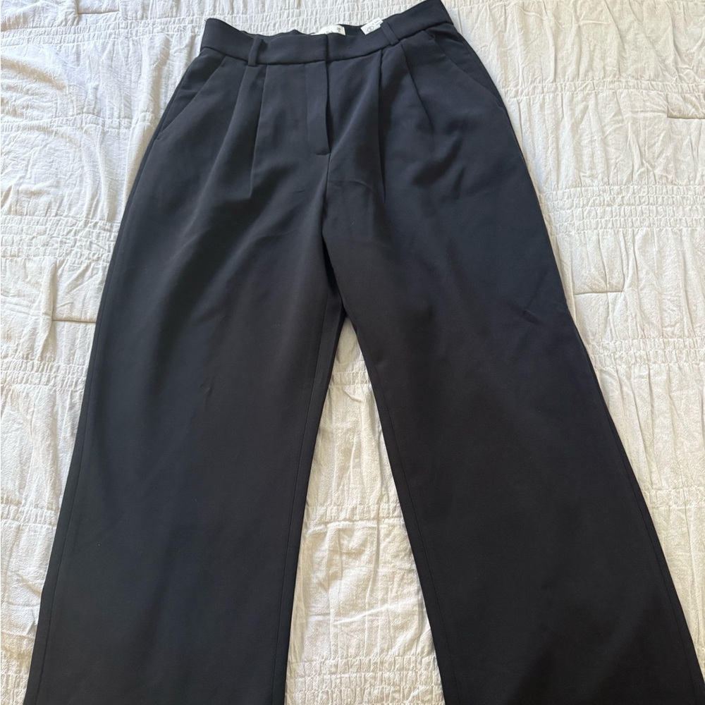 A&F Sloane Tailored Wide Leg Pant